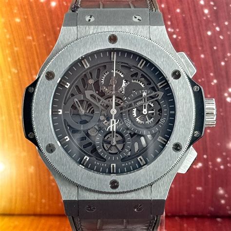 hublot tungsten aero bang|hublot big bang 44mm.